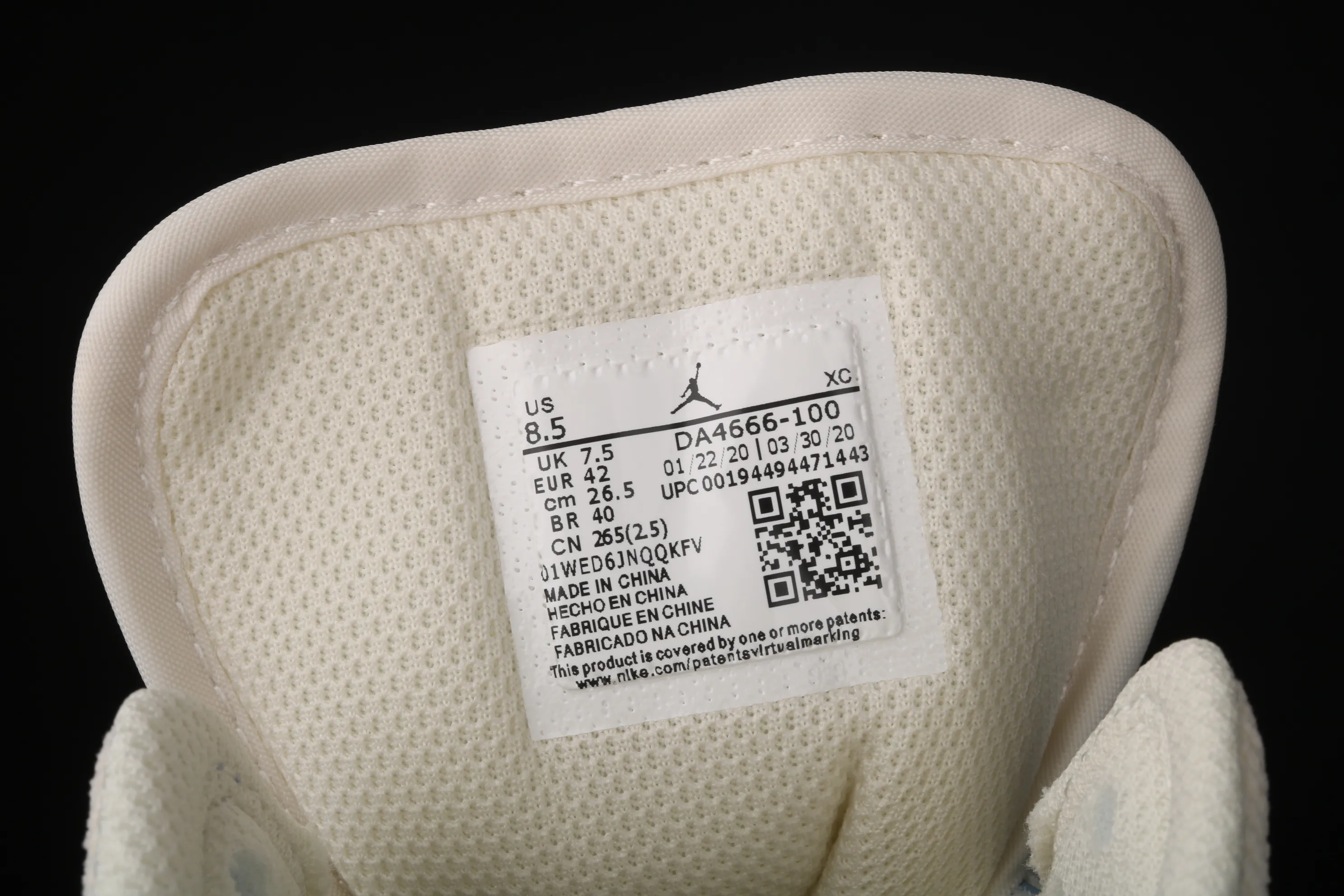 All categories Air Jordan Jordan series basketball shoes Air Jordan 1 Mid Air Jordan 1 Mid AJ1 Joe 1 China suede splicing blue DA4666-100